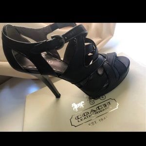 Authentic Coach Heels. Like new